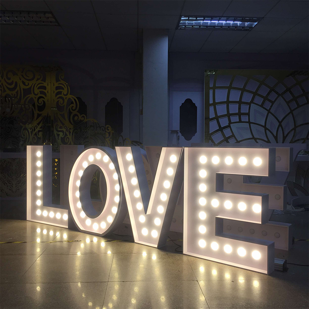 Hot Sales Support Oem Outdoor  - огляд і ціна Light Up Letters Marquee