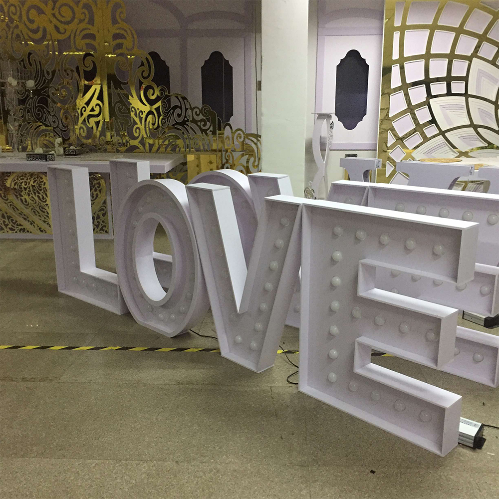 Hot Sales Support Oem Outdoor  - огляд і ціна Light Up Letters Marquee