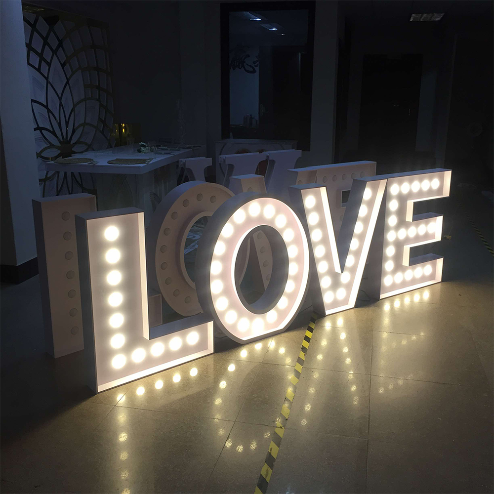 Hot Sales Support Oem Outdoor  - огляд і ціна Light Up Letters Marquee