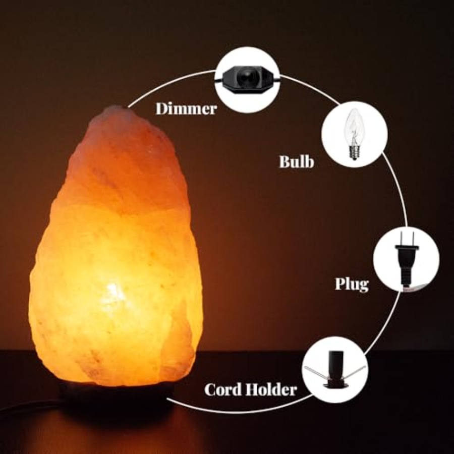 10 12 Inch Tall 11 15 lbs Hima - огляд і ціна Himalayan Salt Lamp