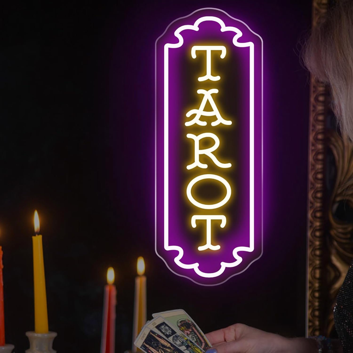 Tarot Neon Sign USB Powered My - огляд і ціна Lighting Decor Bedroom