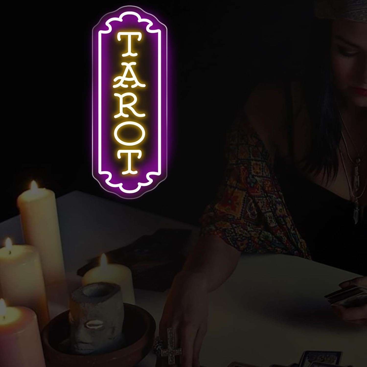 Tarot Neon Sign USB Powered My - огляд і ціна Lighting Decor Bedroom