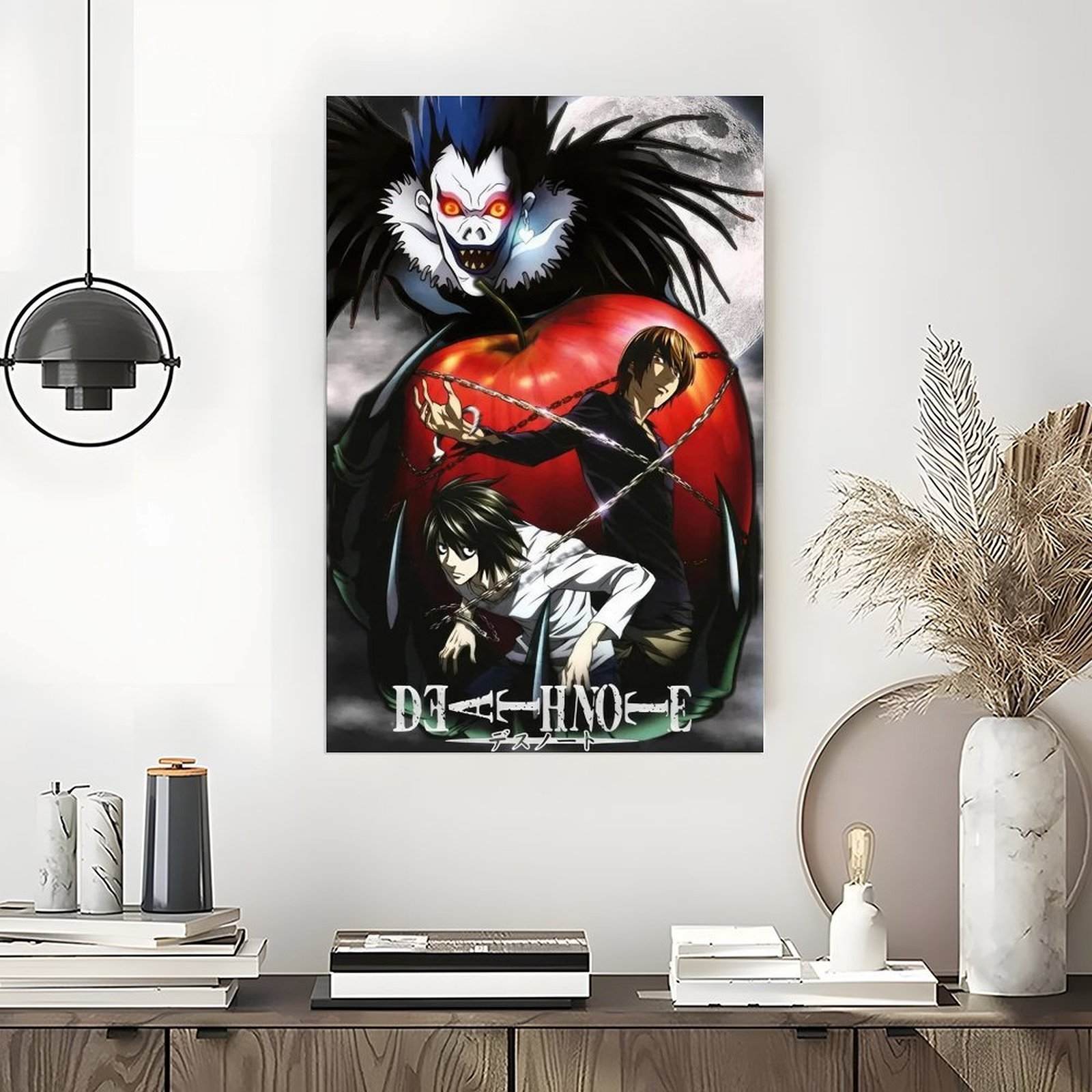 Death Note Anime Poster Ryuk L - огляд і ціна Bathroom Lighting Decor Ideas