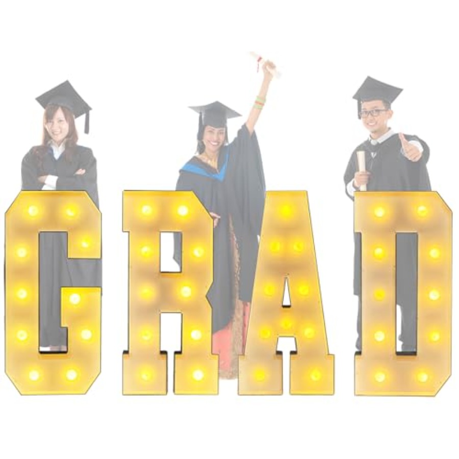 3Feet GRAD 2026 Numbers Kit fo - огляд і ціна Light Up Letters Marquee