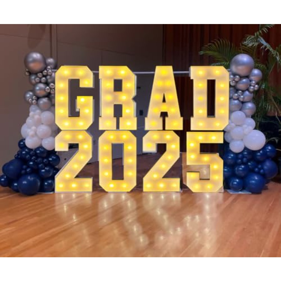 3Feet GRAD 2026 Numbers Kit fo - огляд і ціна Light Up Letters Marquee