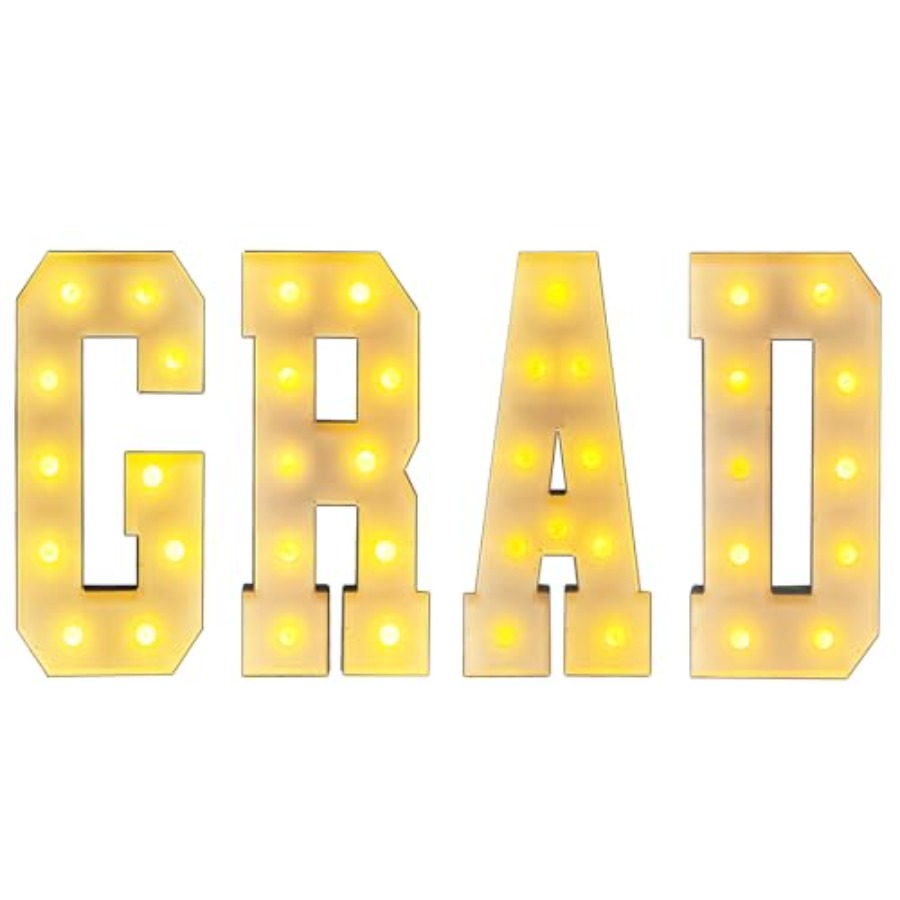 3Feet GRAD 2026 Numbers Kit fo - огляд і ціна Light Up Letters Marquee
