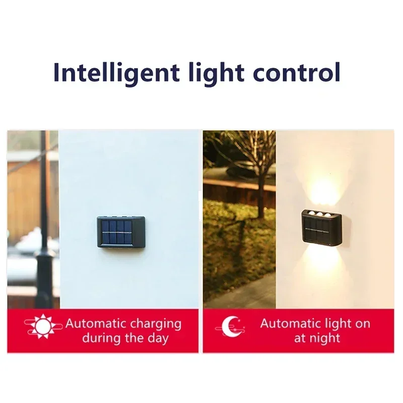 COB Solar Wall Lamp Outdoor Wa - огляд і ціна Lighting Decor Outdoor