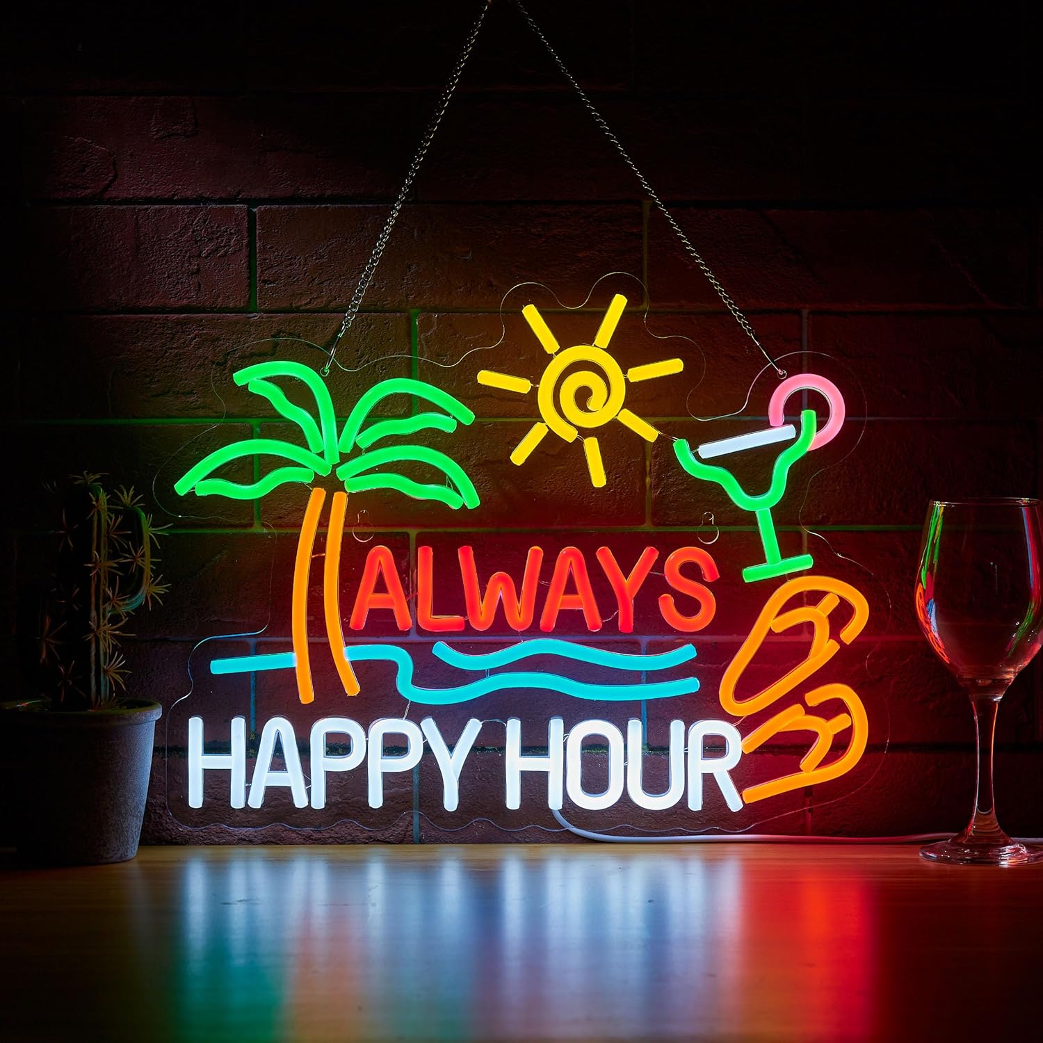 Always Happy Hour Beer Bar Neo - огляд і ціна Lighting Decor For Home