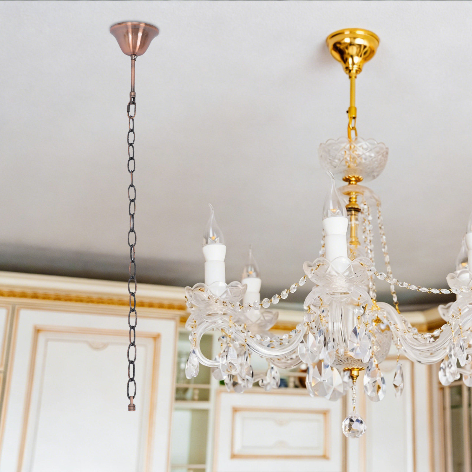 Iron Ceiling Fan Pull Chain Br - огляд і ціна Vintage Lighting Decor