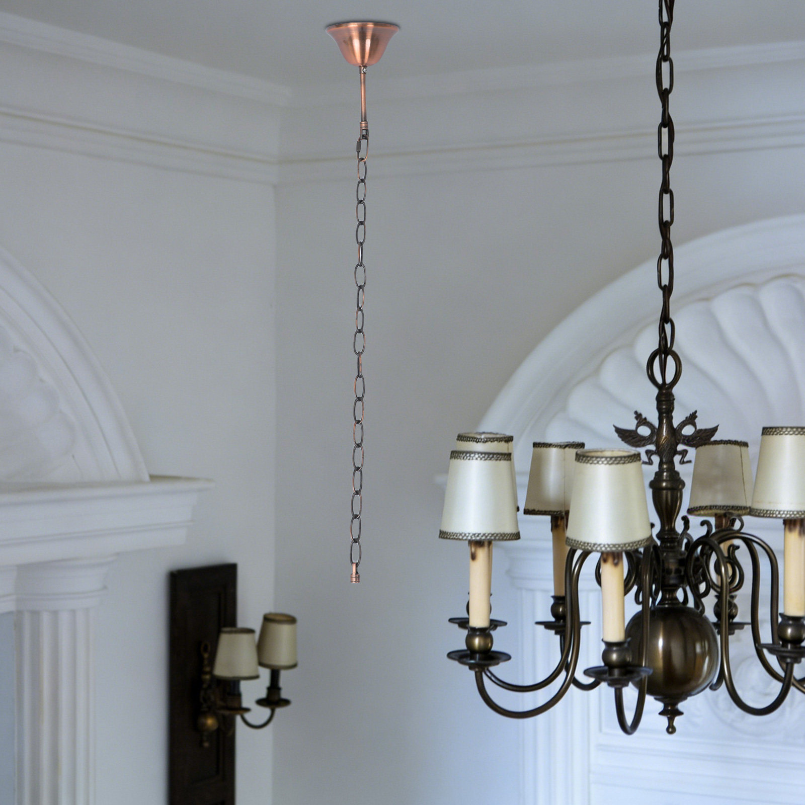 Iron Ceiling Fan Pull Chain Br - огляд і ціна Vintage Lighting Decor