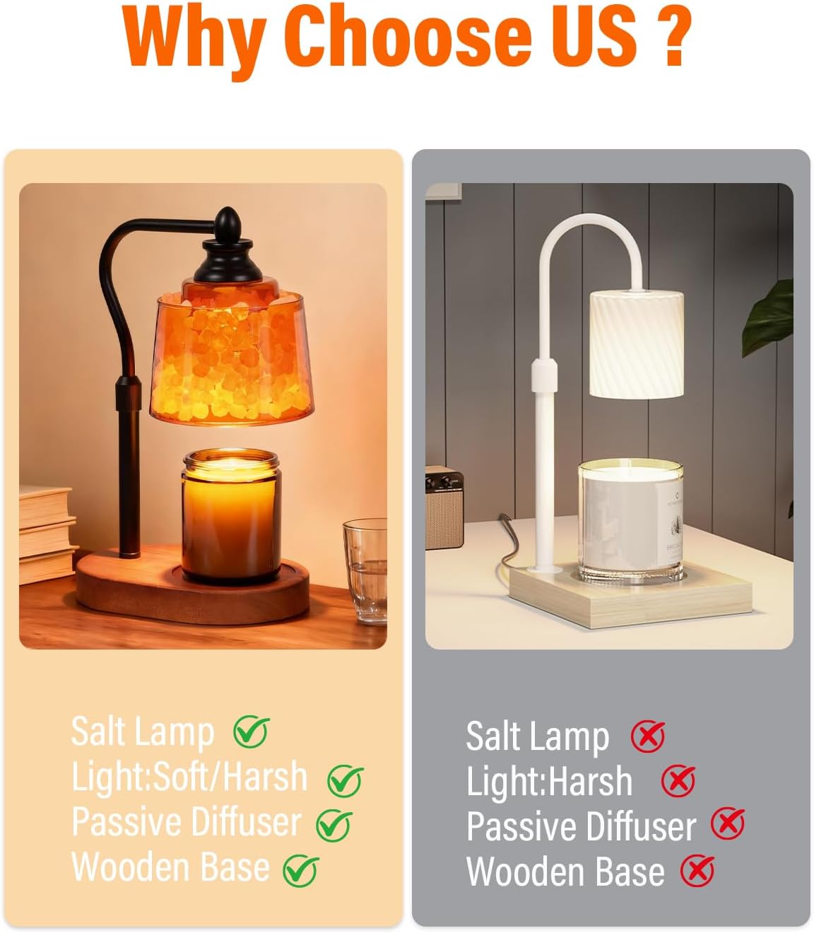 3-in-1 Candle Warmer Lamp with - огляд і ціна Himalayan Salt Lamp