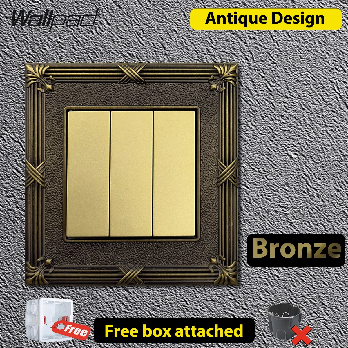 WALLPAD Decorative Metal Wall  - огляд і ціна Vintage Lighting Decor