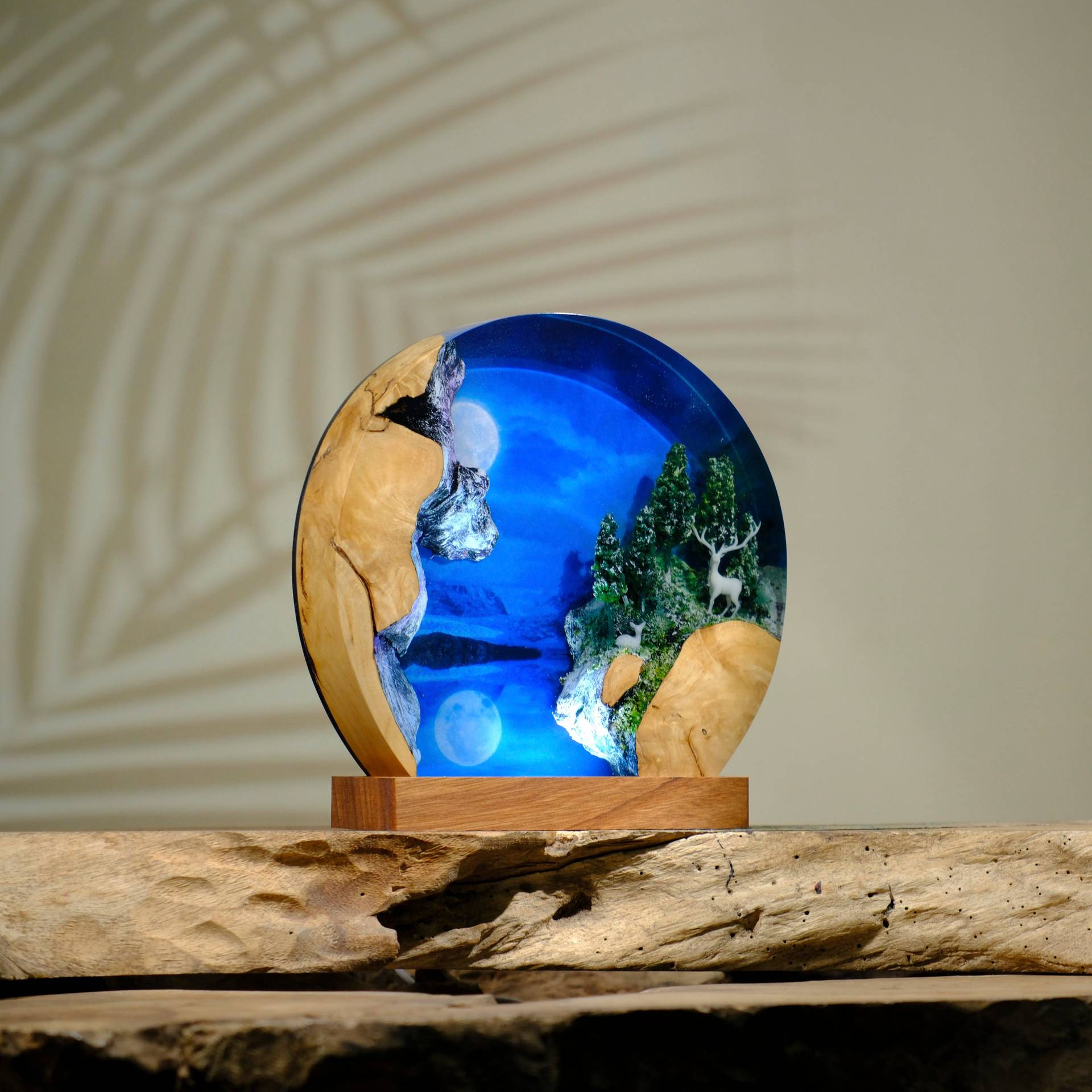 Customized Items Resin Table L - огляд і ціна Lighting Table Decor