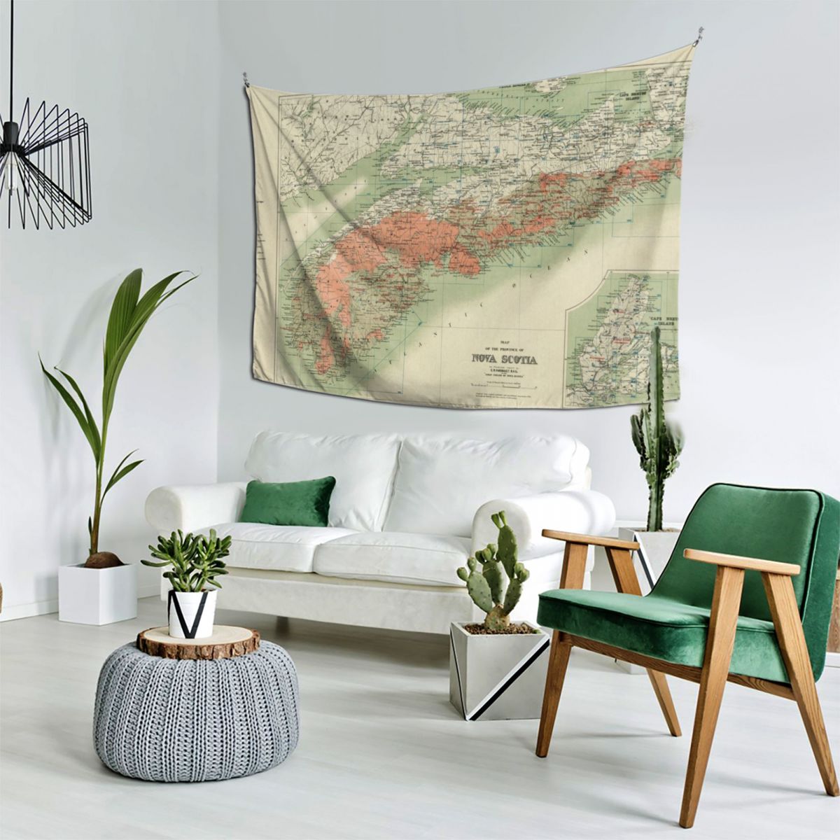 Vintage Geological Map of Nova - огляд і ціна Nova Decor & Lighting Vase
