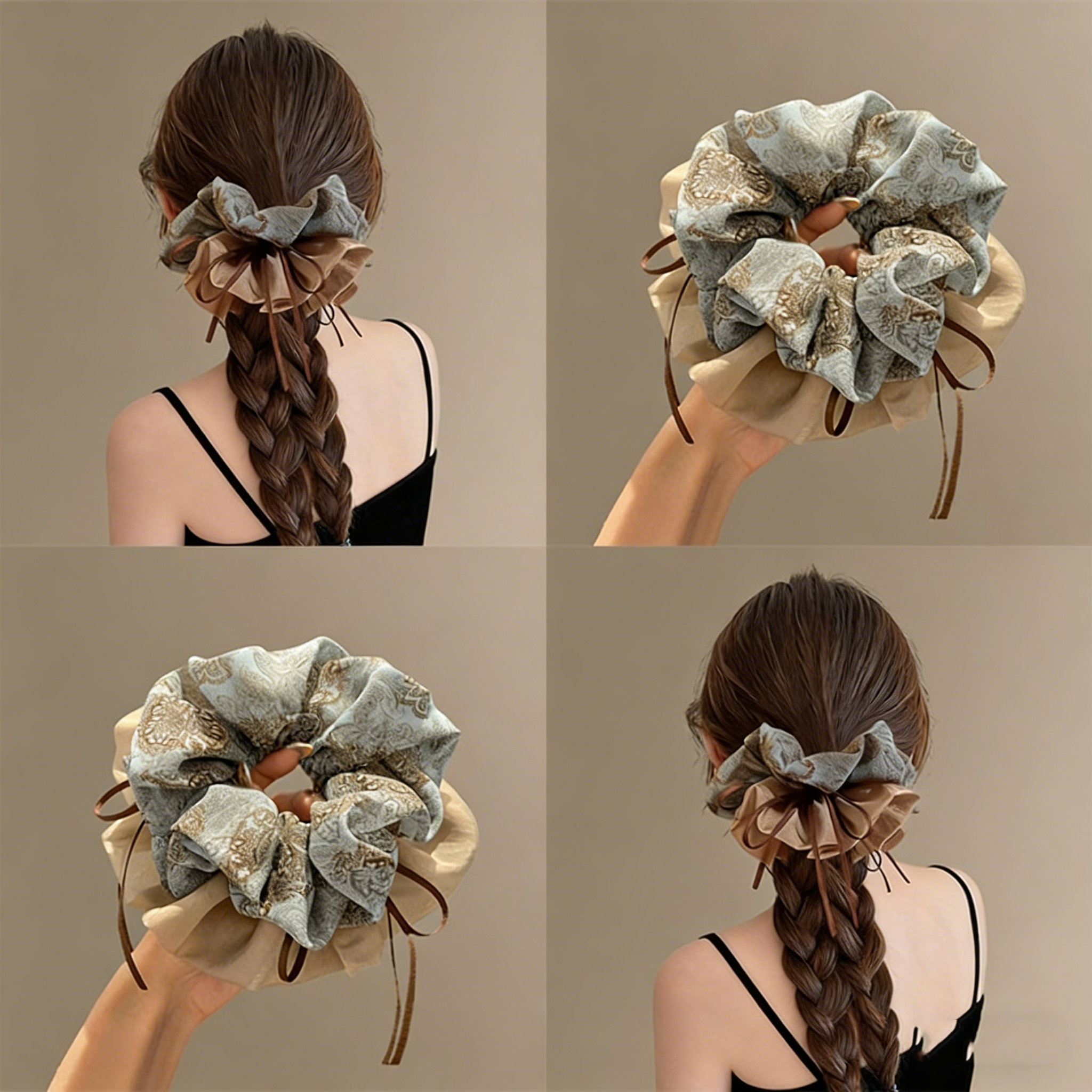 1pc Double-Layer Fabric Scrunc - огляд і ціна Vintage Lighting Decor