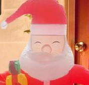 Inflatable Santa Claus Outdoor - огляд і ціна Lighting Decoration Stand