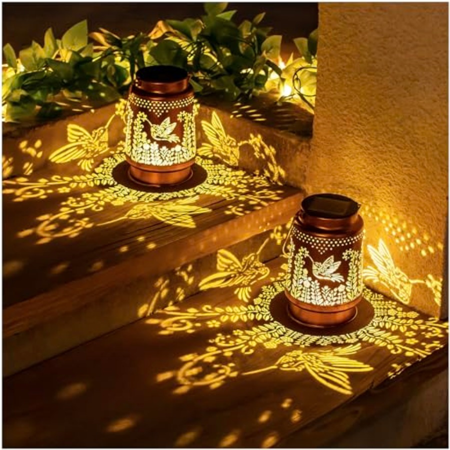 Solar Lanterns Outdoor Waterpr - огляд і ціна Lighting Decor Outdoor