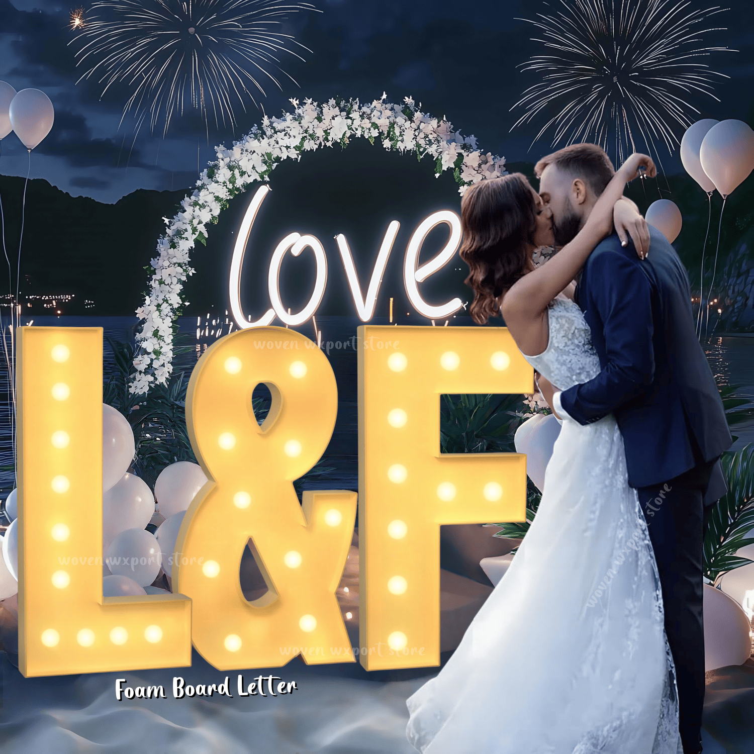 120CM DIY Marquee Letters Marq - огляд і ціна Light Up Letters Marquee