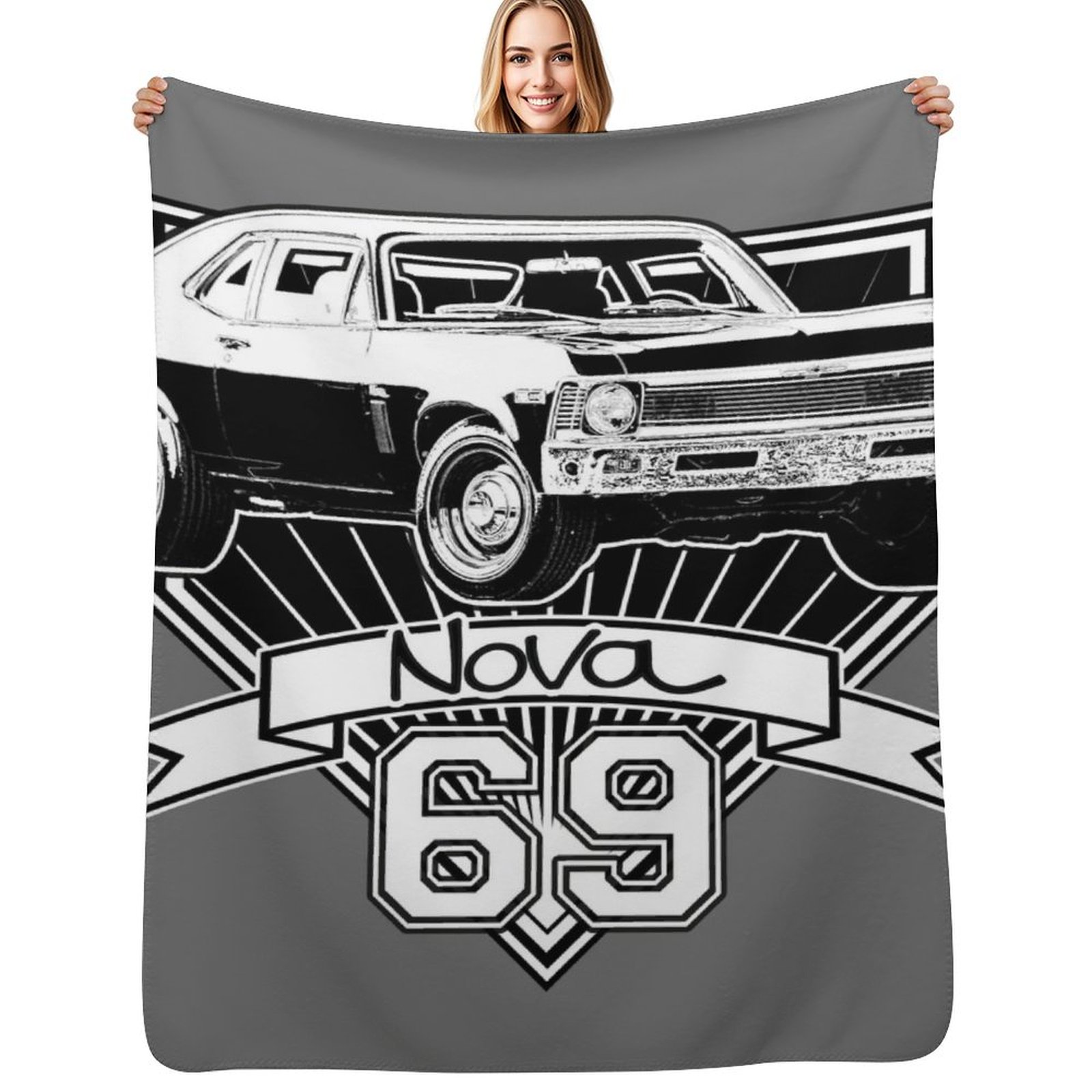 1969 Nova Throw Blanket Soft H - огляд і ціна Nova Decor & Lighting Vase
