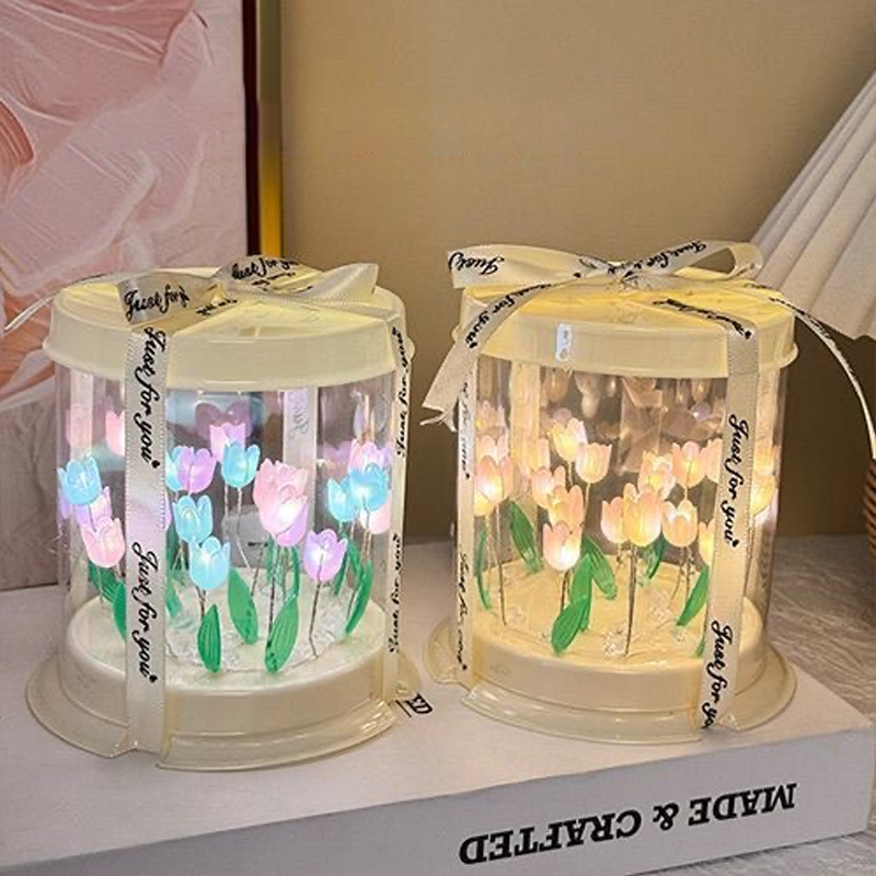 DIY Tulip Lamp Simulation Flow - огляд і ціна Lighting Decor Bedroom