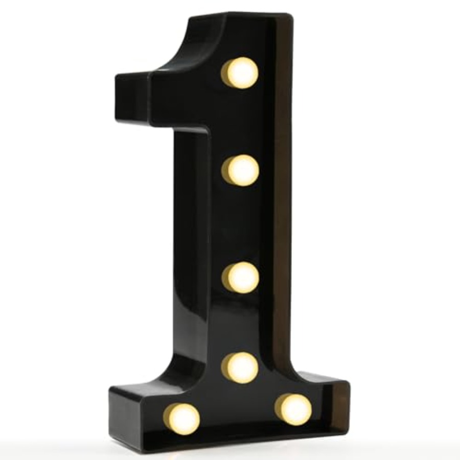 Decorative Led Light Up Number - огляд і ціна Light Up Letters Marquee