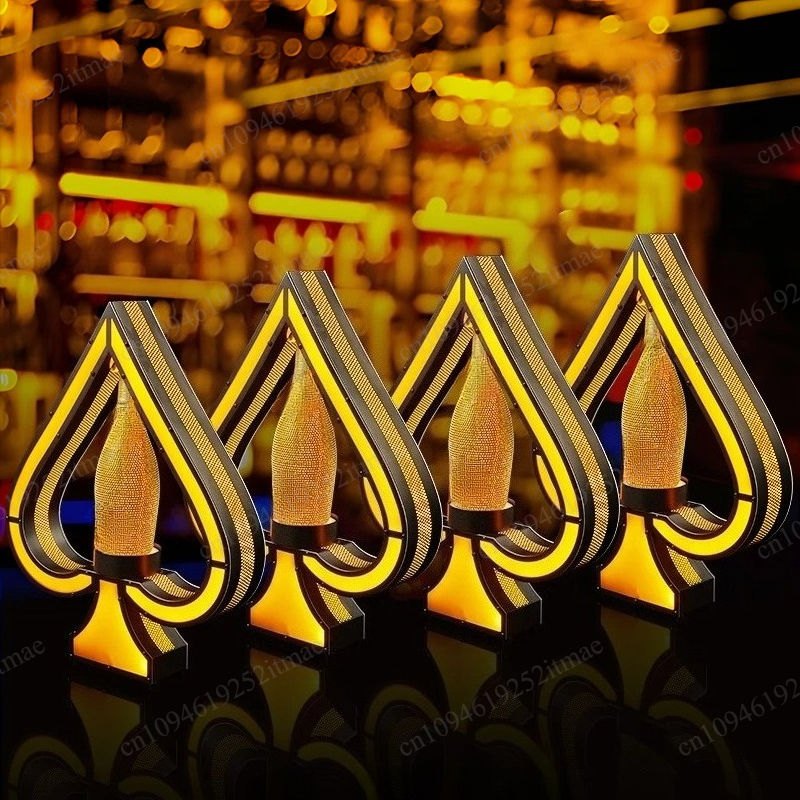 Iron Art Light Up Wine Bottle  - огляд і ціна Lighting Decoration Stand