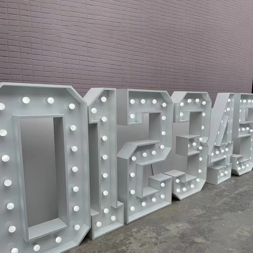 Factory Customized Size Logo 4 - огляд і ціна Light Up Letters Marquee