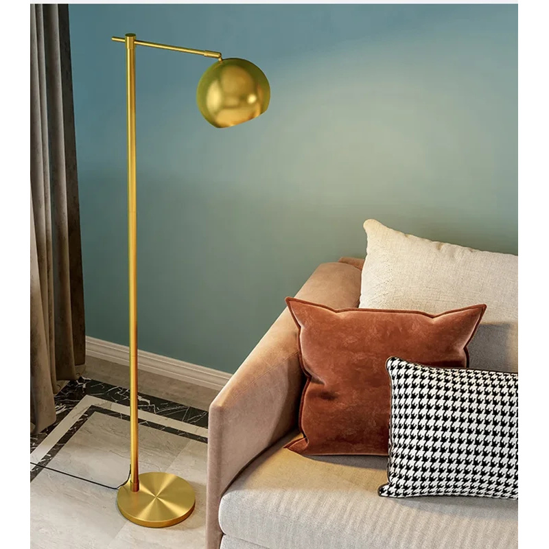 (Sea shipping)Gold Floor Lamp  - огляд і ціна Lighting Decoration Stand