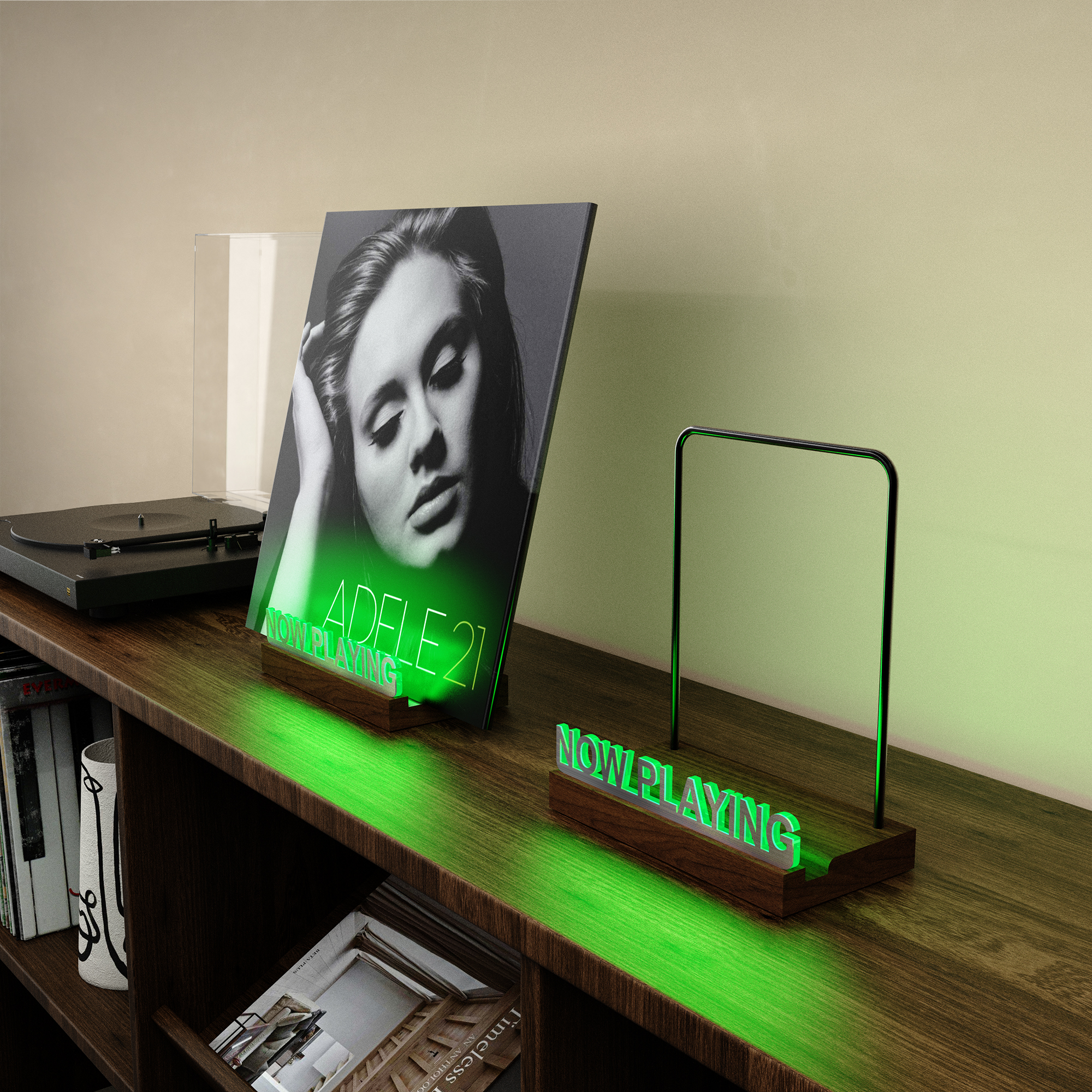 LED Now Playing Vinyl Record S - огляд і ціна Lighting Decoration Stand