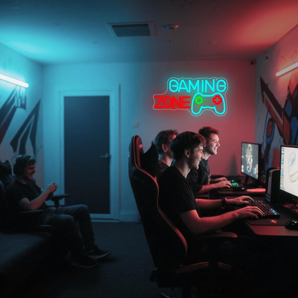 Gaming Zone Neon Sign Dimmable - огляд і ціна Lighting Decor For Home
