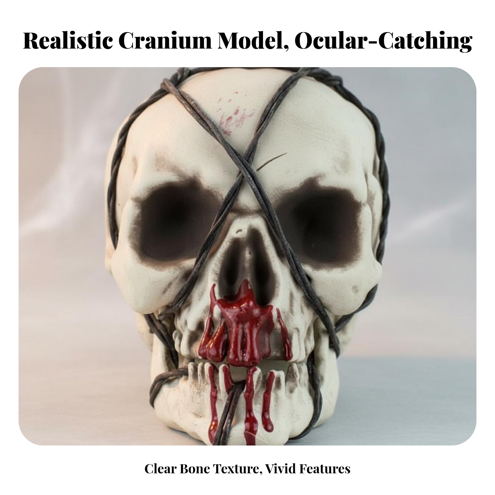 Realistic Skull Model Horror T - огляд і ціна Lighting Decor For Home