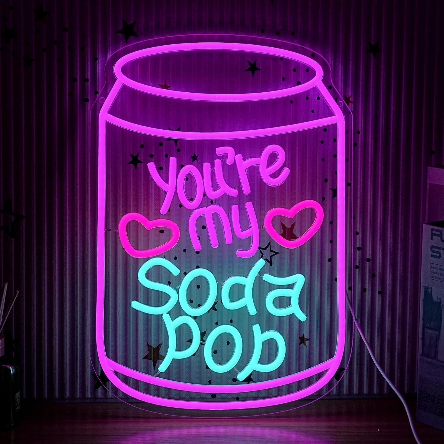 Romantic Neon Sign Dimmable LE - огляд і ціна Lighting Decor Bedroom