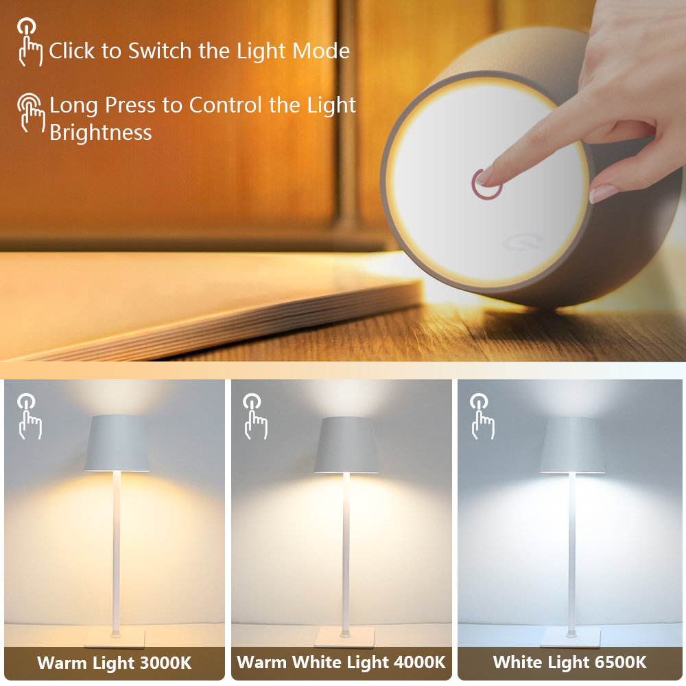 LED Rechargeable Desk Light Wi - огляд і ціна Lighting Decor Bedroom
