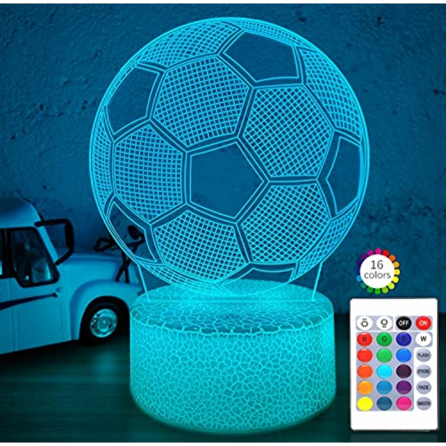 Soccer Gifts Night Light for,3 - огляд і ціна Lighting Decor Bedroom