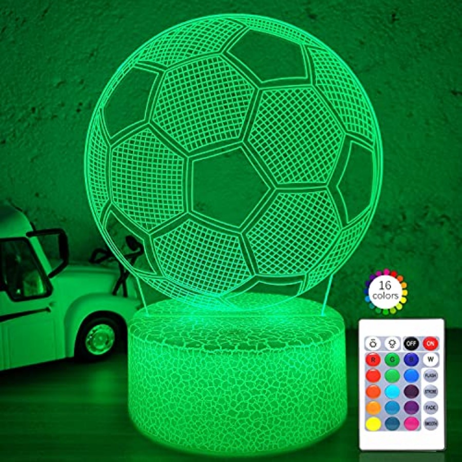 Soccer Gifts Night Light for,3 - огляд і ціна Lighting Decor Bedroom
